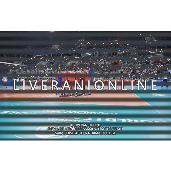 2016.07.17 Krakow Siatkowka mezczyzn Liga Swiatowa 2016 Finaly mech o 3 miejsce Francja - Wlochy N/z radosc zwyciestwo Foto Lukasz Laskowski / PressFocus 2016.07.17 Men Volleyball World League Finals 3rd place game France vs Italy celebration after last ball Credit: Lukasz Laskowski / PressFocus / NEWSPIX.PL --- Newspix.pl/ AGENZIA ALDO LIVERANI SAS - ITALY ONLY - EDITORIAL USE ONLY- FRANCIA - ITALIA Volley Men World League 2016 - FINAL SIX ( 3-4 POSTO ) CRACOVIA POLONIA 17/07/2016