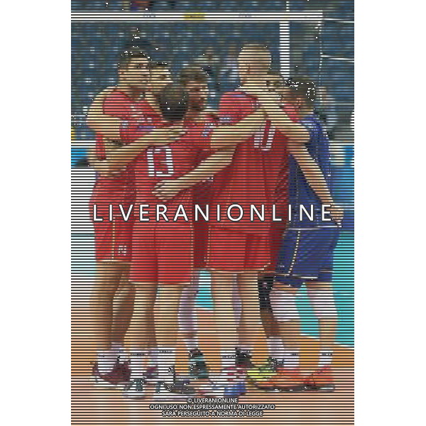 2016.07.17 KRAKOW - TAURON ARENA LIGA SWIATOWA SIATKOWKA MECZ O 3 MIEJSCE FRANCJA - WLOCHY NZ WLOCHY FOT LUKASZ WIESZALA / FOKUSMEDIA / NEWSPIX.PL --- Newspix.pl/ AGENZIA ALDO LIVERANI SAS - ITALY ONLY - EDITORIAL USE ONLY- FRANCIA - ITALIA Volley Men World League 2016 - FINAL SIX ( 3-4 POSTO ) CRACOVIA POLONIA 17/07/2016