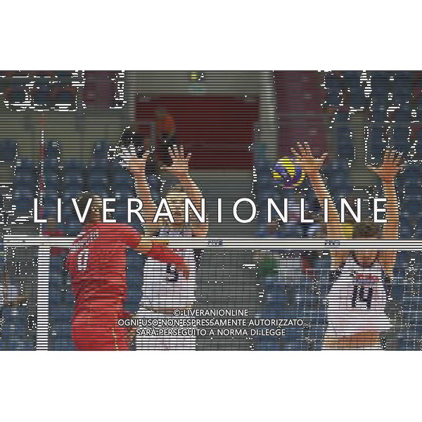2016.07.17 KRAKOW - TAURON ARENA LIGA SWIATOWA SIATKOWKA MECZ O 3 MIEJSCE FRANCJA - WLOCHY NZ EARVIN TILLIE FRANCJA IVAN ZAYTSEV WLOCHY METTE PIANO WLOCHY FOT LUKASZ WIESZALA / FOKUSMEDIA / NEWSPIX.PL --- Newspix.pl/ AGENZIA ALDO LIVERANI SAS - ITALY ONLY - EDITORIAL USE ONLY- FRANCIA - ITALIA Volley Men World League 2016 - FINAL SIX ( 3-4 POSTO ) CRACOVIA POLONIA 17/07/2016