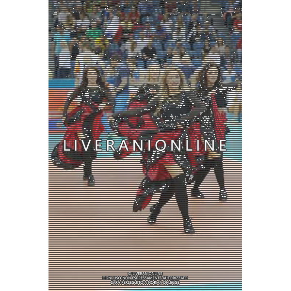 2016.07.17 KRAKOW - TAURON ARENA LIGA SWIATOWA SIATKOWKA MECZ O 3 MIEJSCE FRANCJA - WLOCHY NZ CHEERLEADERKI FOT LUKASZ WIESZALA / FOKUSMEDIA / NEWSPIX.PL --- Newspix.pl/ AGENZIA ALDO LIVERANI SAS - ITALY ONLY - EDITORIAL USE ONLY- FRANCIA - ITALIA Volley Men World League 2016 - FINAL SIX ( 3-4 POSTO ) CRACOVIA POLONIA 17/07/2016