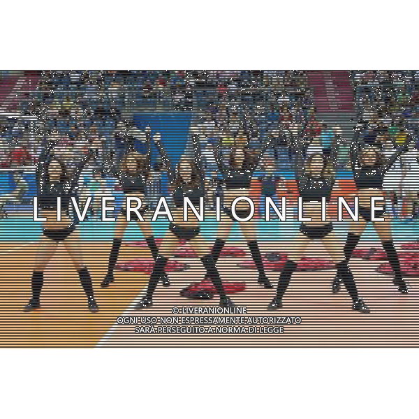 2016.07.17 KRAKOW - TAURON ARENA LIGA SWIATOWA SIATKOWKA MECZ O 3 MIEJSCE FRANCJA - WLOCHY NZ CHEERLEADERKI FOT LUKASZ WIESZALA / FOKUSMEDIA / NEWSPIX.PL --- Newspix.pl/ AGENZIA ALDO LIVERANI SAS - ITALY ONLY - EDITORIAL USE ONLY- FRANCIA - ITALIA Volley Men World League 2016 - FINAL SIX ( 3-4 POSTO ) CRACOVIA POLONIA 17/07/2016