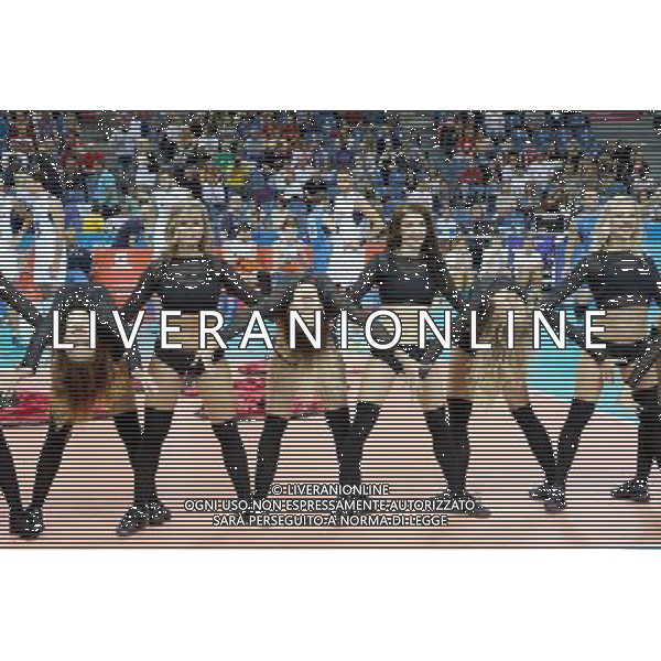 2016.07.17 KRAKOW - TAURON ARENA LIGA SWIATOWA SIATKOWKA MECZ O 3 MIEJSCE FRANCJA - WLOCHY NZ CHEERLEADERKI FOT LUKASZ WIESZALA / FOKUSMEDIA / NEWSPIX.PL --- Newspix.pl/ AGENZIA ALDO LIVERANI SAS - ITALY ONLY - EDITORIAL USE ONLY- FRANCIA - ITALIA Volley Men World League 2016 - FINAL SIX ( 3-4 POSTO ) CRACOVIA POLONIA 17/07/2016