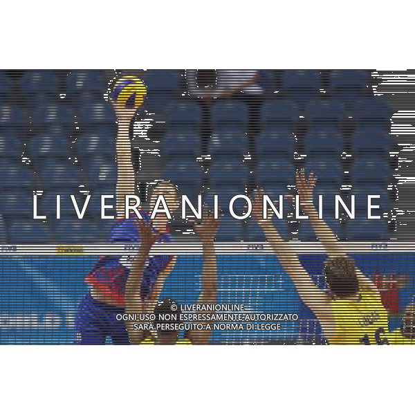 17.07.2016 KRAKOW TAURON ARENA UL. LEMA 7 ( POLAND ) SIATKOWKA MEZCZYZN ( MEN\'S VOLLEYBALL ) FINAL LIGI SWIATOWEJ 2016 - FINAL SIX ( FIVB WORLD LEAGUE FINALS KRAKOW 2016 ) MECZ FINALOWY SERBIA - BRAZYLIA ( FINALS GAME 1-2 PLACES GAME SERBIA - BRAZIL) NZ ATAKUJE DRAZEN LUBURIC FOTO JAKUB PIASECKI / CYFRASPORT / NEWSPIX.PL --- Newspix.pl/ AGENZIA ALDO LIVERANI SAS - ITALY ONLY - EDITORIAL USE ONLY- SERBIA - BRASILE Volley Men World League 2016 - FINAL SIX (FINALE ) CRACOVIA POLONIA 17/07/2016