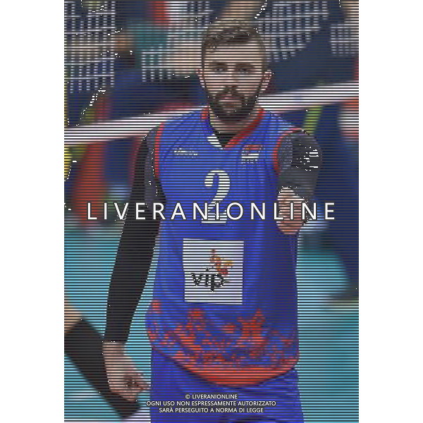 2016.07.17 Krakow Siatkowka mezczyzn Liga Swiatowa 2016 Finaly final Serbia - Brazylia N/z Uros Kovacevic (SRB) Foto Lukasz Laskowski / PressFocus 2016.07.17 Krakow Men Volleyball World League Finals final game Serbia vs Brazil Uros Kovacevic (SRB) Credit: Lukasz Laskowski / PressFocus / NEWSPIX.PL --- Newspix.pl/ AGENZIA ALDO LIVERANI SAS - ITALY ONLY - EDITORIAL USE ONLY- SERBIA - BRASILE Volley Men World League 2016 - FINAL SIX (FINALE ) CRACOVIA POLONIA 17/07/2016