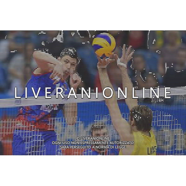 2016.07.17 Krakow Siatkowka mezczyzn Liga Swiatowa 2016 Finaly final Serbia - Brazylia N/z Marko Podrascanin (SRB) Foto Lukasz Laskowski / PressFocus 2016.07.17 Krakow Men Volleyball World League Finals final game Serbia vs Brazil Marko Podrascanin (SRB) Credit: Lukasz Laskowski / PressFocus / NEWSPIX.PL --- Newspix.pl/ AGENZIA ALDO LIVERANI SAS - ITALY ONLY - EDITORIAL USE ONLY- SERBIA - BRASILE Volley Men World League 2016 - FINAL SIX (FINALE ) CRACOVIA POLONIA 17/07/2016