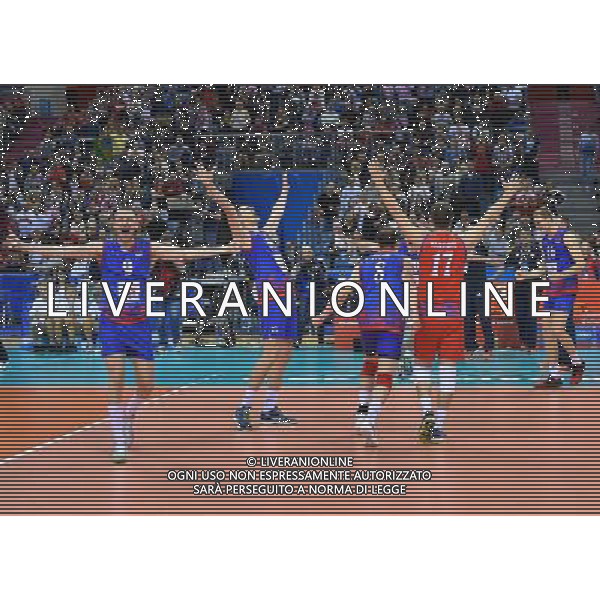 2016.07.17 Krakow Siatkowka mezczyzn Liga Swiatowa 2016 Finaly final Serbia - Brazylia N/z radosc po ostatniej pilce Foto Lukasz Laskowski / PressFocus 2016.07.17 Men Volleyball World League Finals final game Serbia vs Brazil radosc po ostatniej pilce Credit: Lukasz Laskowski / PressFocus / NEWSPIX.PL --- Newspix.pl/ AGENZIA ALDO LIVERANI SAS - ITALY ONLY - EDITORIAL USE ONLY- SERBIA - BRASILE Volley Men World League 2016 - FINAL SIX (FINALE ) CRACOVIA POLONIA 17/07/2016