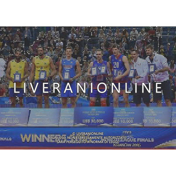 2016.07.17 Krakow Siatkowka mezczyzn Liga Swiatowa 2016 Finaly final Serbia - Brazylia N/z Wallace De Souza (BRA) Mauricio Souza (BRA) Simone Giannelli (ITA) Marko Ivovic (SRB) Srecko Lisinac (SRB) Jenia Grebennikov (FRA) Antonin Rouzier (FRA) Foto Lukasz Laskowski / PressFocus 2016.07.17 Men Volleyball World League Finals final game Serbia vs Brazil Wallace De Souza (BRA) Mauricio Souza (BRA) Simone Giannelli (ITA) Marko Ivovic (SRB) Srecko Lisinac (SRB) Jenia Grebennikov (FRA) Antonin Rouzier (FRA) Credit: Lukasz Laskowski / PressFocus / NEWSPIX.PL --- Newspix.pl/ AGENZIA ALDO LIVERANI SAS - ITALY ONLY - EDITORIAL USE ONLY- SERBIA - BRASILE Volley Men World League 2016 - FINAL SIX (FINALE ) CRACOVIA POLONIA 17/07/2016