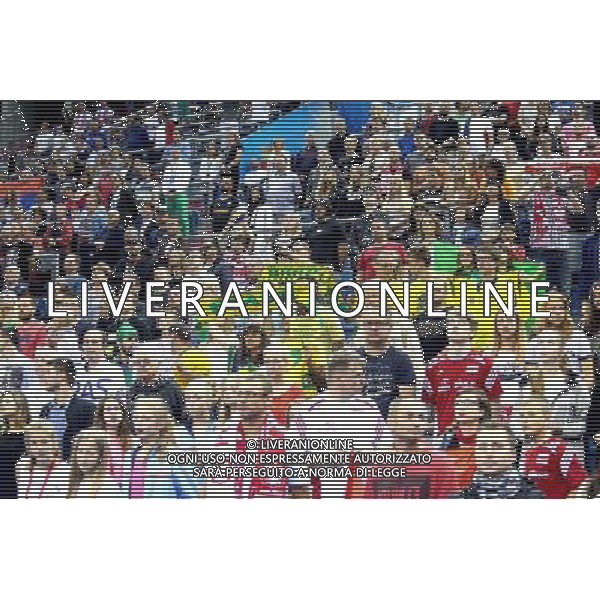 2016.07.17 KRAKOW - TAURON ARENA LIGA SWIATOWA SIATKOWKA FINAL SERBIA - BRAZYLIA NZ KIBICE BRAZYLIA FOT LUKASZ WIESZALA / FOKUSMEDIA / NEWSPIX.PL --- Newspix.pl --- Newspix.pl/ AGENZIA ALDO LIVERANI SAS - ITALY ONLY - EDITORIAL USE ONLY- SERBIA - BRASILE Volley Men World League 2016 - FINAL SIX (FINALE ) CRACOVIA POLONIA 17/07/2016