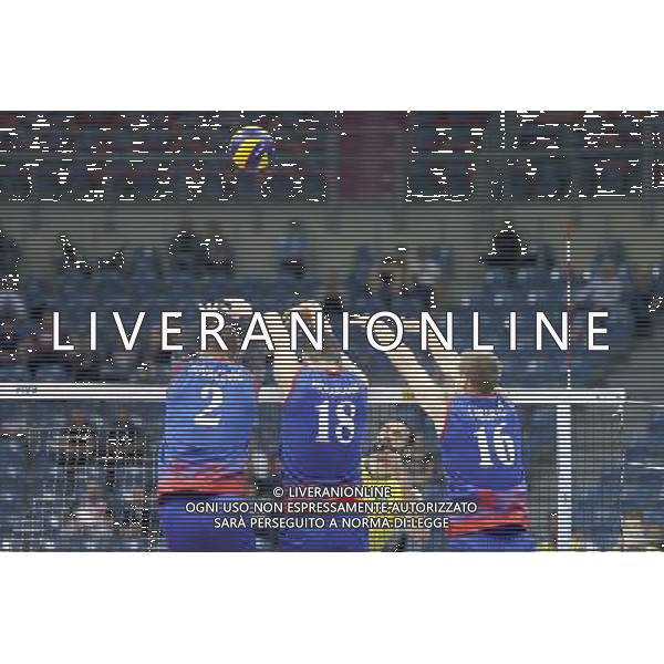 2016.07.17 KRAKOW - TAURON ARENA LIGA SWIATOWA SIATKOWKA FINAL SERBIA - BRAZYLIA NZ UROS KOVACEVIC SERBIAMARKO PODRASCANIN SERBIADRAZEN LUBURIC SERBIA FOT LUKASZ WIESZALA / FOKUSMEDIA / NEWSPIX.PL --- Newspix.pl --- Newspix.pl/ AGENZIA ALDO LIVERANI SAS - ITALY ONLY - EDITORIAL USE ONLY- SERBIA - BRASILE Volley Men World League 2016 - FINAL SIX (FINALE ) CRACOVIA POLONIA 17/07/2016