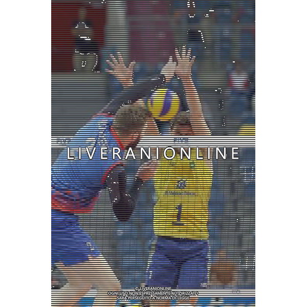 2016.07.17 KRAKOW - TAURON ARENA LIGA SWIATOWA SIATKOWKA FINAL SERBIA - BRAZYLIA NZ UROS KOVACEVIC SERBIA FOT LUKASZ WIESZALA / FOKUSMEDIA / NEWSPIX.PL --- Newspix.pl --- Newspix.pl/ AGENZIA ALDO LIVERANI SAS - ITALY ONLY - EDITORIAL USE ONLY- SERBIA - BRASILE Volley Men World League 2016 - FINAL SIX (FINALE ) CRACOVIA POLONIA 17/07/2016