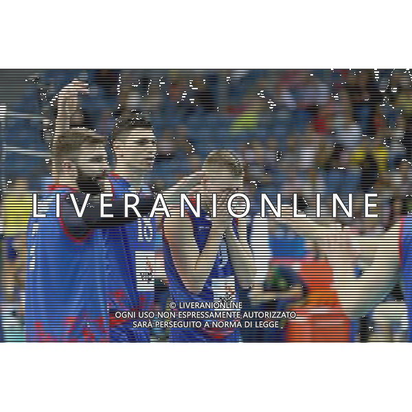 2016.07.17 KRAKOW - TAURON ARENA LIGA SWIATOWA SIATKOWKA FINAL SERBIA - BRAZYLIA NZ MARKO PODRASCANIN SERBIA SMUTEK PLACZ FOT LUKASZ WIESZALA / FOKUSMEDIA / NEWSPIX.PL --- Newspix.pl --- Newspix.pl/ AGENZIA ALDO LIVERANI SAS - ITALY ONLY - EDITORIAL USE ONLY- SERBIA - BRASILE Volley Men World League 2016 - FINAL SIX (FINALE ) CRACOVIA POLONIA 17/07/2016