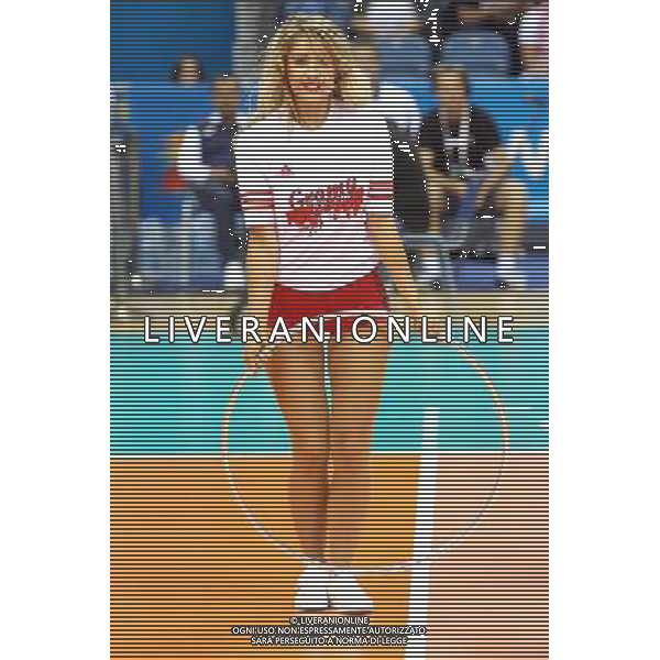 2016.07.17 KRAKOW - TAURON ARENA LIGA SWIATOWA SIATKOWKA FINAL SERBIA - BRAZYLIA NZ TANCERKA FOT LUKASZ WIESZALA / FOKUSMEDIA / NEWSPIX.PL --- Newspix.pl --- Newspix.pl/ AGENZIA ALDO LIVERANI SAS - ITALY ONLY - EDITORIAL USE ONLY- SERBIA - BRASILE Volley Men World League 2016 - FINAL SIX (FINALE ) CRACOVIA POLONIA 17/07/2016