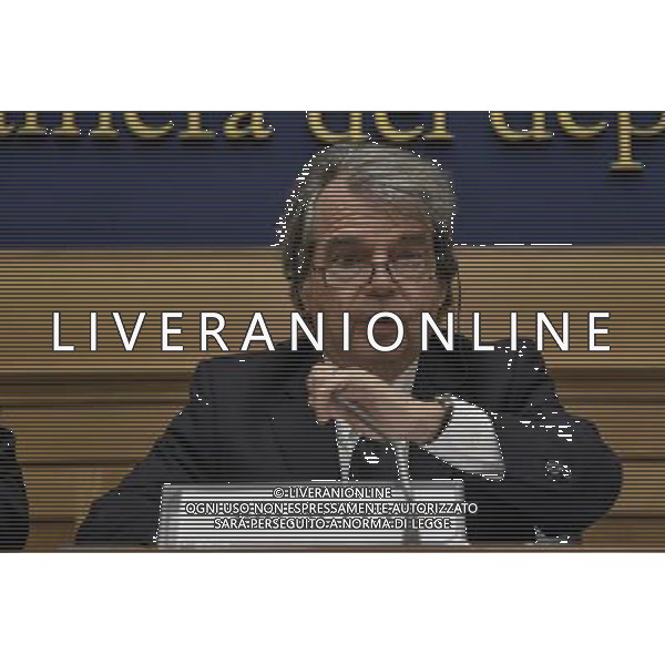 Conferenza stampa di Forza Italia sul Referendum Costituzionale - Roma 20.07.2016 - Montecitorio - Sala stampa - nella foto: Renato Brunetta / Ph.Corradetti - AG ALDO LIVERANI SAS / AGENZIA ALDO LIVERANI SAS