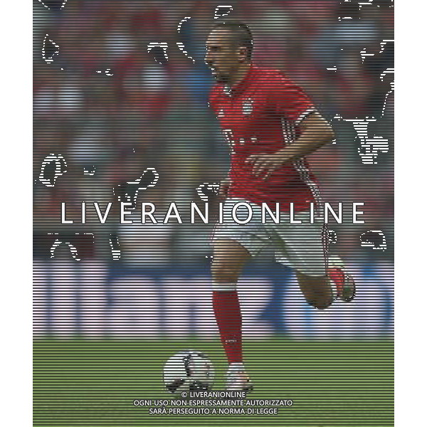 firo : Fu§ball,Fussball : 20.07.2016 1. Bundesliga, Saison 2016/2017: FC Bayern MŸnchen - Manchester City FC, Testspiel, Franck Ribery ( MŸnchen ), Einzelaktion $worldrightsEs gelten unsere AGB, einsehbar auf www.firosportphoto.de copyright by firo sportphoto: Coesfelder Str. 207 D- 48249 DŸlmen www.firosportphoto.de mail@firosportphoto.de (V o l k s b a n k B o c h u m - W i t t e n ) IBAN DE68 4306 0129 0341 1171 00 Tel: +49-2594 - 9916004 Fax: +49-2594 - 9916005 AG ALDO LIVERANI SAS ONLY ITALY