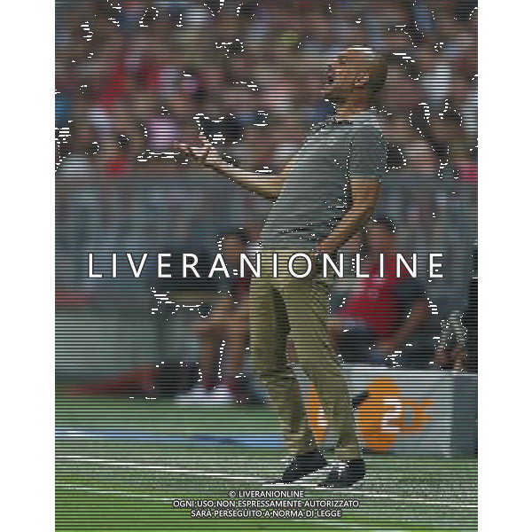 firo : 20.07.2016, Fu§ball, 1.Bundesliga, Saison 2016/2017, Testspiel, FC Bayern MŸnchen - Manchester City Manchester City Trainer Pep Guardiola, Gestik, Schreien $worldrights,Es gelten unsere AGB, einsehbar auf www.firosportphoto.de, ¤ONLY FOR USE IN GERMANY !!!! Photo : BPI, copyright by firo sportphoto: Coesfelder Str. 207 D-48249 DŸlmen www.firosportphoto.de mail@firosportphoto.de (V o l k s b a n k B o c h u m - W i t t e n ) BLZ.: 430 601 29 Kt. Nr.: 341 117 100 Tel:Ê +49-2594-9916004 Fax:Ê+49-2594-9916005 , AG ALDO LIVERANI SAS ONLY ITALY