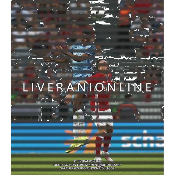 firo : 20.07.2016, Fu§ball, 1.Bundesliga, Saison 2016/2017, Testspiel, FC Bayern MŸnchen - Manchester City Tosin Adarabioyo of Manchester City and Franck Ribery of Bayern Munich $worldrights,Es gelten unsere AGB, einsehbar auf www.firosportphoto.de, ¤ONLY FOR USE IN GERMANY !!!! Photo : BPI, copyright by firo sportphoto: Coesfelder Str. 207 D-48249 DŸlmen www.firosportphoto.de mail@firosportphoto.de (V o l k s b a n k B o c h u m - W i t t e n ) BLZ.: 430 601 29 Kt. Nr.: 341 117 100 Tel:Ê +49-2594-9916004 Fax:Ê+49-2594-9916005 , AG ALDO LIVERANI SAS ONLY ITALY