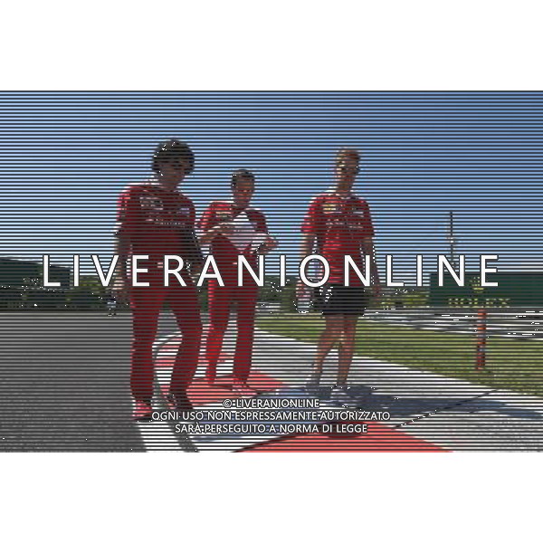 Sebastian Vettel (GER), Scuderia Ferrari 21.07.2016. Formula 1 World Championship, Rd 11, Hungarian Grand Prix, Budapest, Hungary, Preparation Day. AG ALDO LIVERANI SAS ONLY ITALY