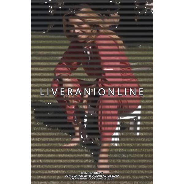 Mara Venier, pseudonimo di Mara Povoleri, attrice e conduttrice televisiva italiana. - Retrospettiva nella foto nel 1980 © Archivio / AGENZIA ALDO LIVERANI SAS