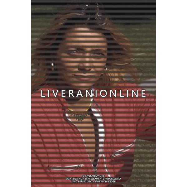 Mara Venier, pseudonimo di Mara Povoleri, attrice e conduttrice televisiva italiana. - Retrospettiva nella foto nel 1980 © Archivio / AGENZIA ALDO LIVERANI SAS