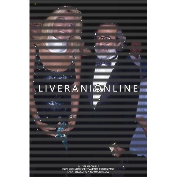 Mara Venier, pseudonimo di Mara Povoleri, attrice e conduttrice televisiva italiana. - Retrospettiva nella foto con il Ministro Enrico Ferri nel 1991 © Archivio / AGENZIA ALDO LIVERANI SAS