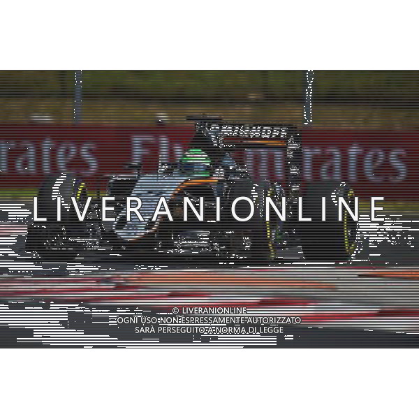 Nico Hulkenberg (GER) Sahara Force India F1 VJM09. 22.07.2016. Formula 1 World Championship, Rd 11, Hungarian Grand Prix, Budapest, Hungary, Practice Day. / AGENZIA ALDO LIVERANI SAS - ITALY ONLY EDITORIAL USE ONLY GP F1 Ungheria - Prove Libere