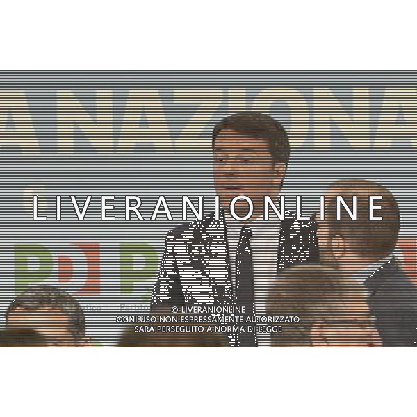 Assemblea Nazionale Partito Democratico - Roma 23.07.2016 - Hotel Parco dei Principi - nella foto: Matteo Renzi / Ph.Corradetti - AG ALDO LIVERANI SAS/ AGENZIA ALDO LIVERANI SAS