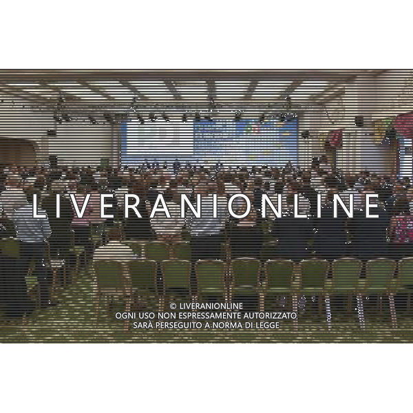 Assemblea Nazionale Partito Democratico - Roma 23.07.2016 - Hotel Parco dei Principi - nella foto: Minuto di silenzio per le vicende di Monaco di Baviera / Ph.Corradetti - AG ALDO LIVERANI SAS/ AGENZIA ALDO LIVERANI SAS