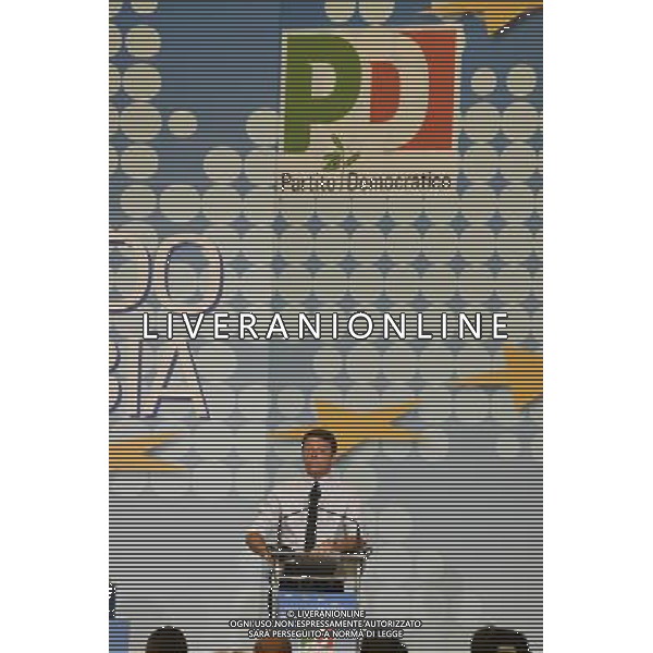 Assemblea Nazionale Partito Democratico - Roma 23.07.2016 - Hotel Parco dei Principi - nella foto: Matteo Renzi apre l\'assemblea / Ph.Corradetti - AG ALDO LIVERANI SAS/ AGENZIA ALDO LIVERANI SAS