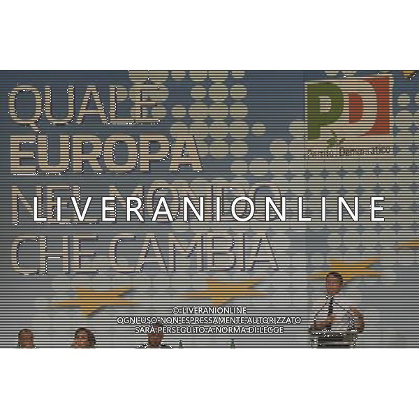 Assemblea Nazionale Partito Democratico - Roma 23.07.2016 - Hotel Parco dei Principi - nella foto: Matteo Renzi durante il suo intervento / Ph.Corradetti - AG ALDO LIVERANI SAS/ AGENZIA ALDO LIVERANI SAS