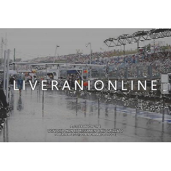 A rain storm hits the circuit before qualifying. 23.07.2016. Formula 1 World Championship, Rd 11, Hungarian Grand Prix, Budapest, Hungary, Qualifying Day. / AGENZIA ALDO LIVERANI SAS - ITALY ONLY EDITORIAL USE ONLY - GP F1 Ungheria - Prove Ufficiali Qualifiche