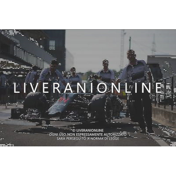 McLaren MP4-31 pushed down the pit lane. 23.07.2016. Formula 1 World Championship, Rd 11, Hungarian Grand Prix, Budapest, Hungary, Qualifying Day. / AGENZIA ALDO LIVERANI SAS - ITALY ONLY EDITORIAL USE ONLY - GP F1 Ungheria - Prove Ufficiali Qualifiche
