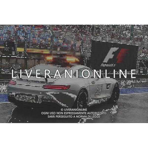 The FIA Safety Car in the rain. 23.07.2016. Formula 1 World Championship, Rd 11, Hungarian Grand Prix, Budapest, Hungary, Qualifying Day. 