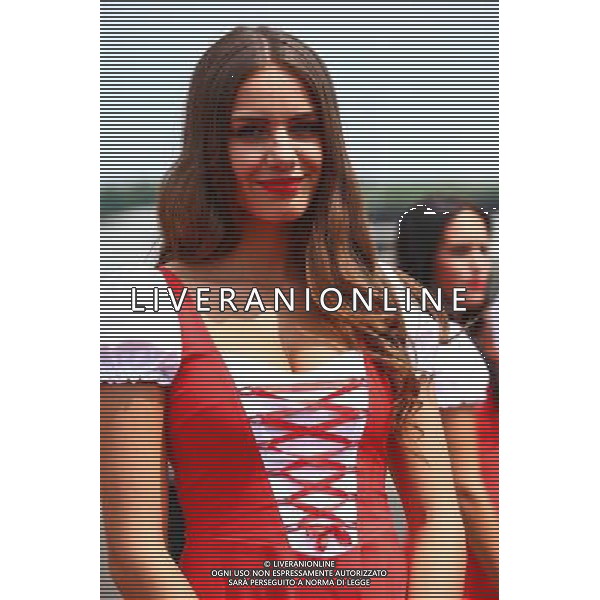 Grid girl. 24.07.2016. Formula 1 World Championship, Rd 11, Hungarian Grand Prix, Budapest, Hungary, Race Day. AG ALDO LIVERANI SAS ONLY ITALY