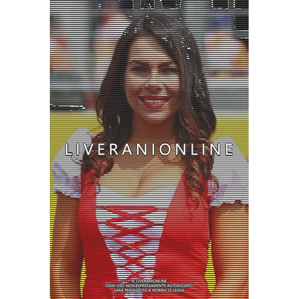Grid girl. 24.07.2016. Formula 1 World Championship, Rd 11, Hungarian Grand Prix, Budapest, Hungary, Race Day. AG ALDO LIVERANI SAS ONLY ITALY