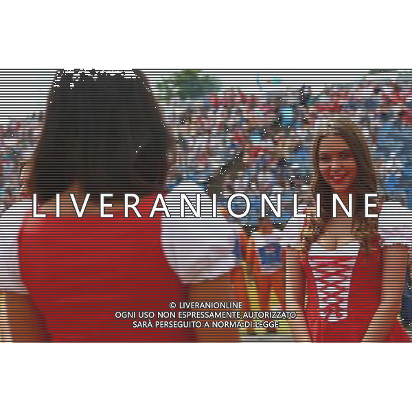 Grid girls. 24.07.2016. Formula 1 World Championship, Rd 11, Hungarian Grand Prix, Budapest, Hungary, Race Day. AG ALDO LIVERANI SAS ONLY ITALY