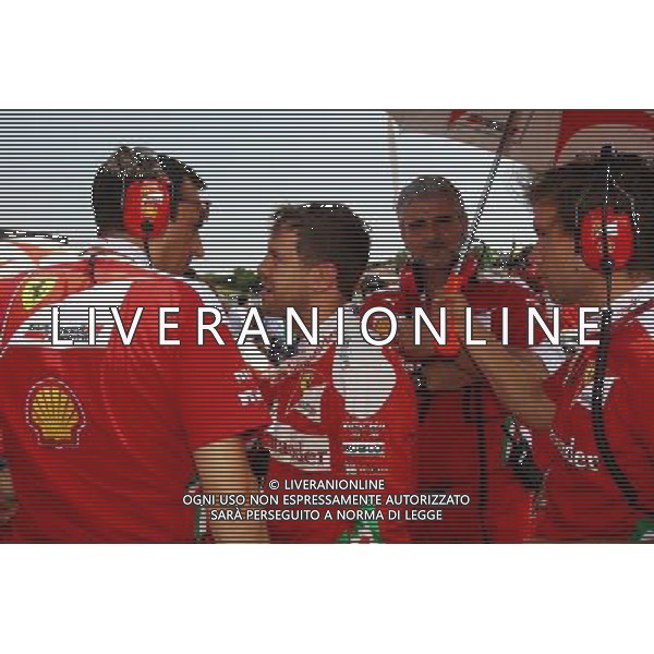 Sebastian Vettel (GER) Ferrari on the grid. 24.07.2016. Formula 1 World Championship, Rd 11, Hungarian Grand Prix, Budapest, Hungary, Race Day. ag aldo liverani sas onlyitaly