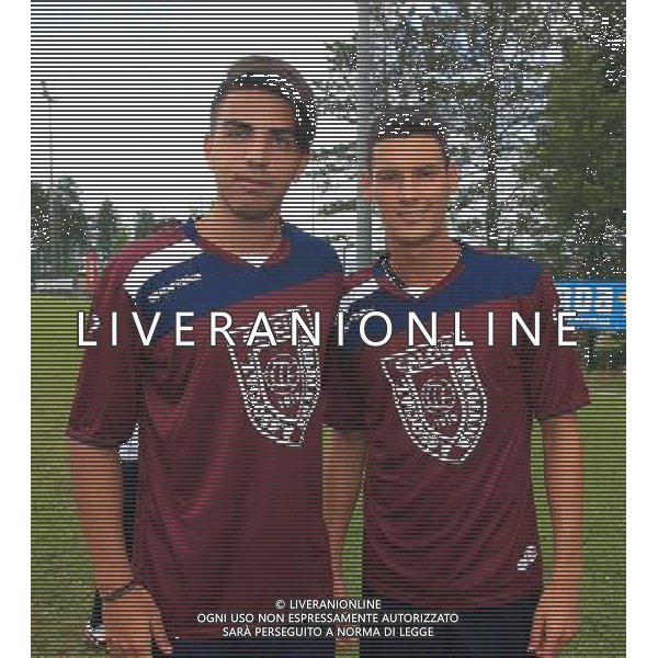 Reggiana calcio partita amichevole Reggio Emilia 23 luglio 2016 nella foto Mattia Lombardo e Christian Maldini Â© GS / AGENZIA ALDO LIVERANI SAS