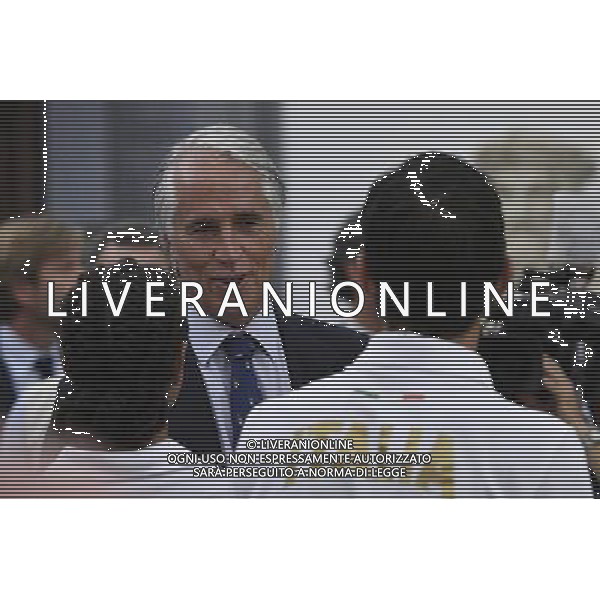 Il vicesindaco Daniele Frongia incontra una rappresentanza degli atleti romani che parteciperanno alle prossime Olimpiadi a Rio - Roma 25.07.2016 - Campidoglio - Sala Protomoteca - nella foto: Giovanni Malago\' / Ph.Corradetti - AG ALDO LIVERANI SAS / AGENZIA ALDO LIVERANI SAS