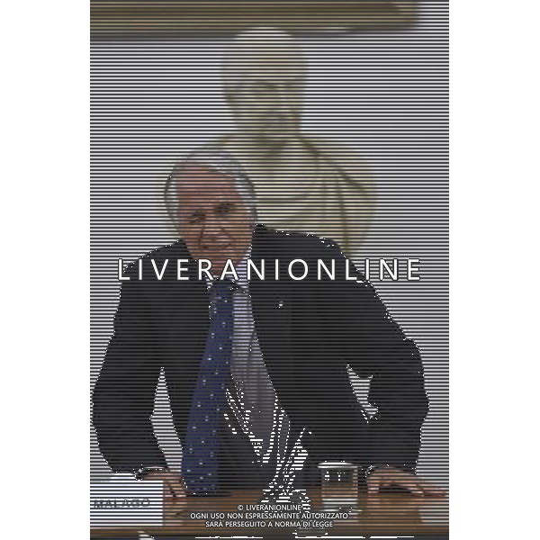 Il vicesindaco Daniele Frongia incontra una rappresentanza degli atleti romani che parteciperanno alle prossime Olimpiadi a Rio - Roma 25.07.2016 - Campidoglio - Sala Protomoteca - nella foto: Giovanni Malago\' / Ph.Corradetti - AG ALDO LIVERANI SAS / AGENZIA ALDO LIVERANI SAS