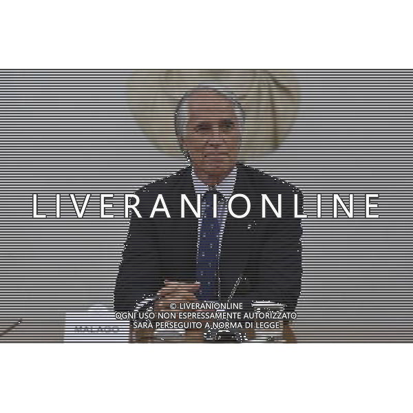 Il vicesindaco Daniele Frongia incontra una rappresentanza degli atleti romani che parteciperanno alle prossime Olimpiadi a Rio - Roma 25.07.2016 - Campidoglio - Sala Protomoteca - nella foto: Giovanni Malago\' / Ph.Corradetti - AG ALDO LIVERANI SAS / AGENZIA ALDO LIVERANI SAS