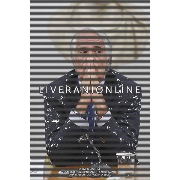 Il vicesindaco Daniele Frongia incontra una rappresentanza degli atleti romani che parteciperanno alle prossime Olimpiadi a Rio - Roma 25.07.2016 - Campidoglio - Sala Protomoteca - nella foto: Giovanni Malago\' / Ph.Corradetti - AG ALDO LIVERANI SAS / AGENZIA ALDO LIVERANI SAS