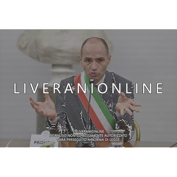 Il vicesindaco Daniele Frongia incontra una rappresentanza degli atleti romani che parteciperanno alle prossime Olimpiadi a Rio - Roma 25.07.2016 - Campidoglio - Sala Protomoteca - nella foto: Daniele Frongia / Ph.Corradetti - AG ALDO LIVERANI SAS / AGENZIA ALDO LIVERANI SAS