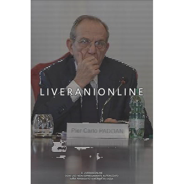 Acquisti trasparenti: la PA locale semplifica e spende meglio - Roma 26.07.2016 - Ministero dellâ€™Economia e delle Finanze - nella foto: Pier Carlo Padoan / Ph.Corradetti - AG ALDO LIVERANI SAS / AGENZIA ALDO LIVERANI SAS
