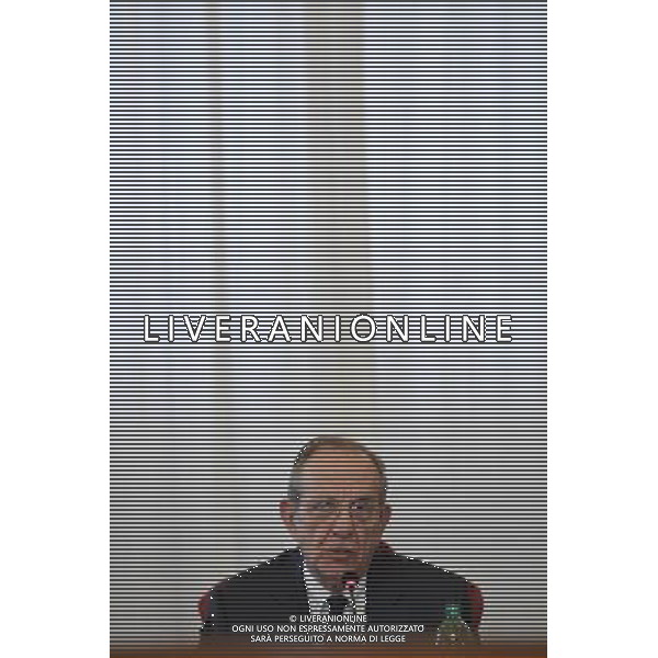 Acquisti trasparenti: la PA locale semplifica e spende meglio - Roma 26.07.2016 - Ministero dellâ€™Economia e delle Finanze - nella foto: Pier Carlo Padoan / Ph.Corradetti - AG ALDO LIVERANI SAS / AGENZIA ALDO LIVERANI SAS