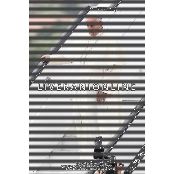 2016.07.27 KRAKOW BALICE PRZYLOT PAPIEZ FRANCISZEK LOTNISKO CRACOW AIRPORT BALICE SDM SWIATOWE DNI MLODZIEZY TARGET NZ PAPIEZ FRANCISZEK FOT JAKUB GRUCA / FOKUSMEDIA / NEWSPIX.PL ARRIVAL POPE FRANCIS CRACOW BALICE AIRPORT WYD WORLD YOUTH DAY 27 July 2016 Pope Francis arrives to Balice Jean Paul II airport --- Newspix.pl / AGENZIA ALDO LIVERANI SAS - ITALY ONLY - EDITORIAL USE ONLY Sua Santita\' il Santo Padre Papa Francesco al suo arrivo all\'aeroporto Giovanni Paolo II Balice a Cracovia in Polonia 27 luglio 2016