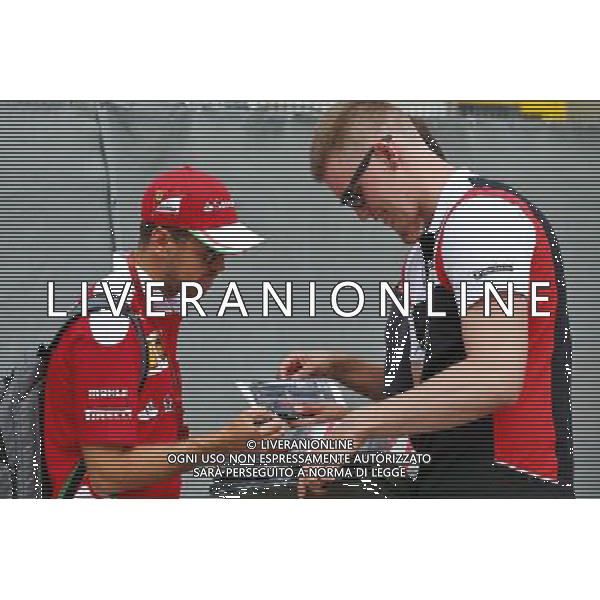 Sebastian Vettel (GER) Ferrari signs autographs for the fans. 28.07.2016. Formula 1 World Championship, Rd 12, German Grand Prix, Hockenheim, Germany, Preparation Day. AG ALDO LIVERANI SAS ONLY ITALY