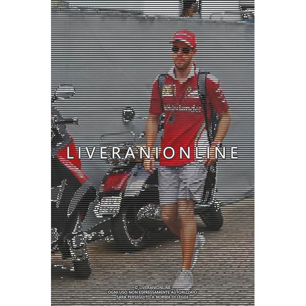 Sebastian Vettel (GER) Ferrari. 28.07.2016. Formula 1 World Championship, Rd 12, German Grand Prix, Hockenheim, Germany, Preparation Day. AG ALDO LIVERANI SAS ONLY ITALY