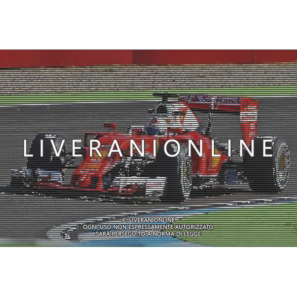 Sebastian Vettel (GER) Ferrari SF16-H. 29.07.2016. Formula 1 World Championship, Rd 12, German Grand Prix, Hockenheim, Germany, Practice Day. AG ALDO LIVERANI SAS ONLY ITALY