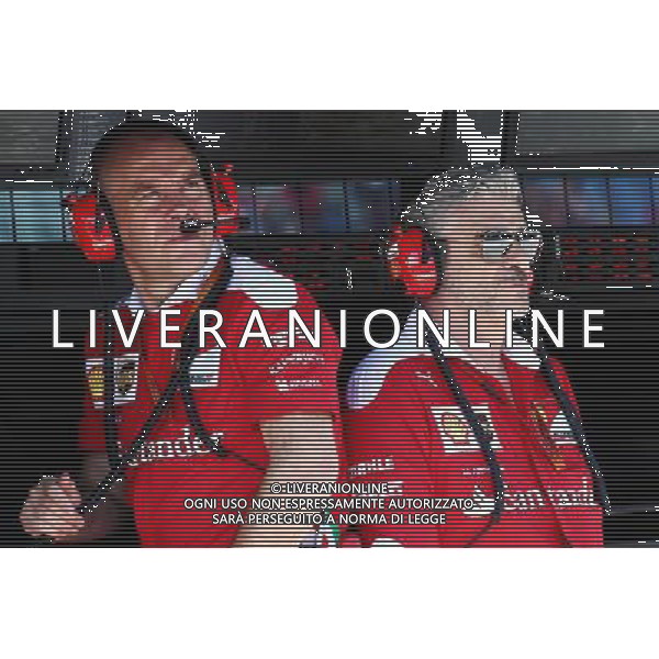 (L to R): Jock Clear (GBR) Ferrari Engineering Director with Maurizio Arrivabene (ITA) Ferrari Team Principal. 30.07.2016. Formula 1 World Championship, Rd 12, German Grand Prix, Hockenheim, Germany, Qualifying Day. AG ALDO LIVERANI SAS ONLY ITALY