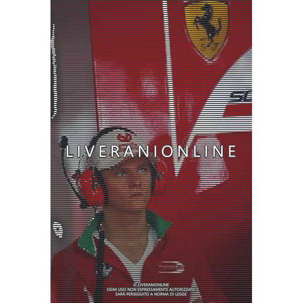 Mick Schumacher (GER) Prema Powerteam in the Ferrari pit garage. 30.07.2016. Formula 1 World Championship, Rd 12, German Grand Prix, Hockenheim, Germany, Qualifying Day. AG ALDO LIVERANI SAS ONLY ITALY